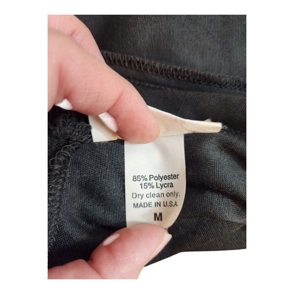 Carabella sz med dress crushed velvet halter sleeveless strappy gothcore keyhole - Picture 4 of 10